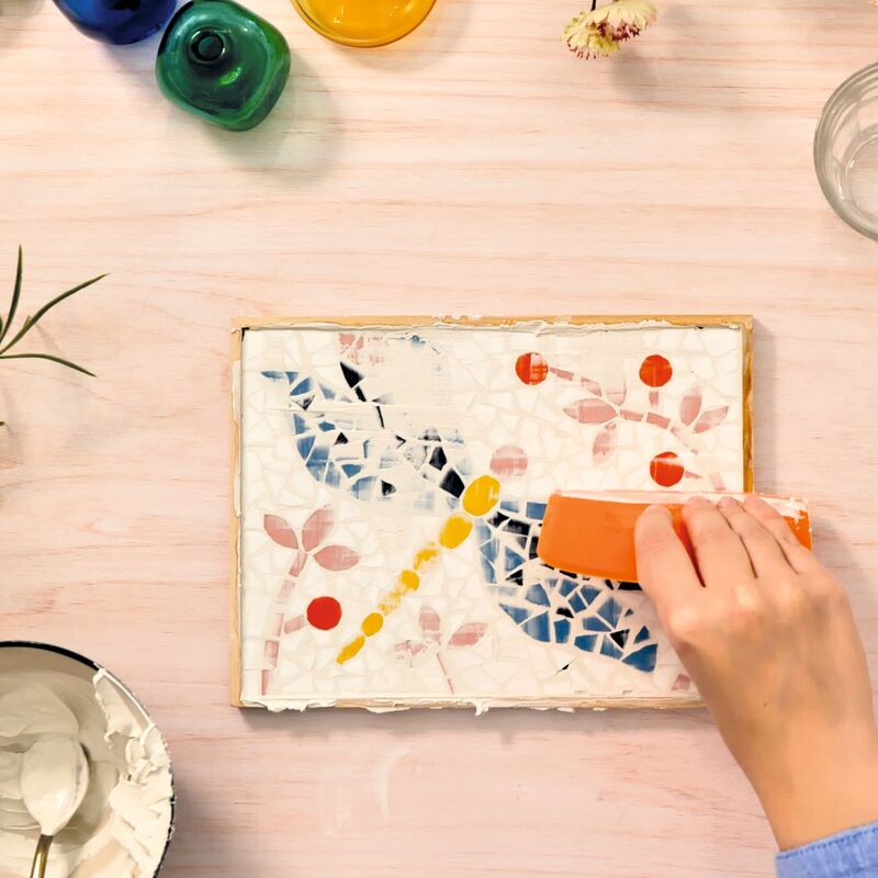 Atelier 72 - Dragonfly Mosaic Art Kit by Djeco