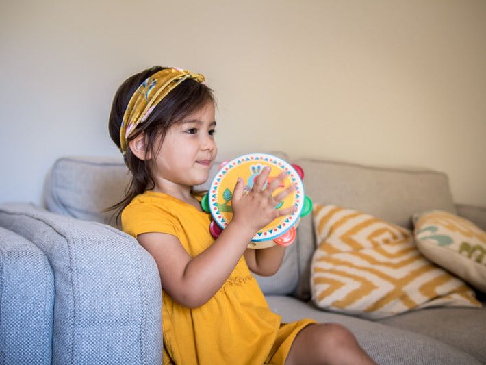 Djeco DJ6005 - Animambo Tambourine