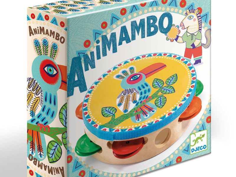 Djeco DJ6005 - Animambo Tambourine