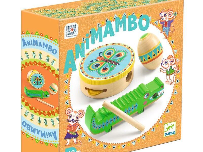 Djeco DJ6031 - Animambo Percussion Set