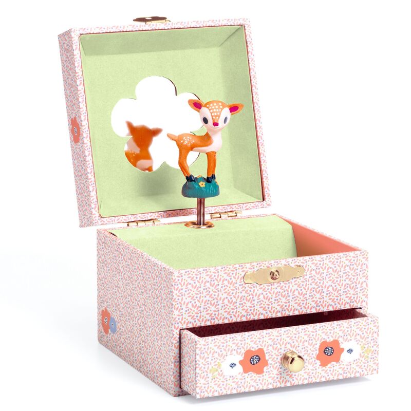 Woodland Fawn Music Box by Djeco
