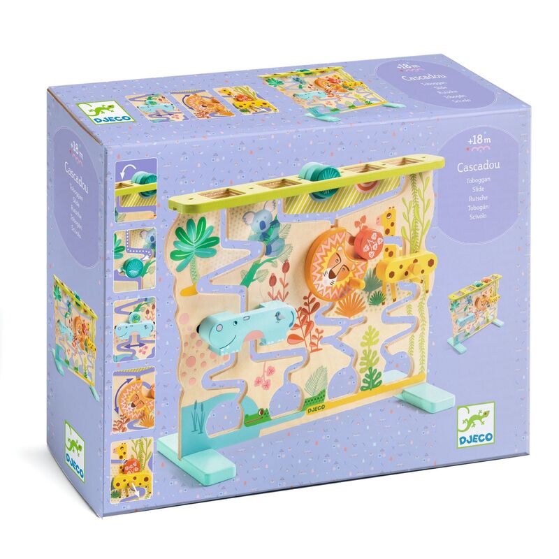 Cascadou Wooden Sliding Maze Puzzle by Djeco