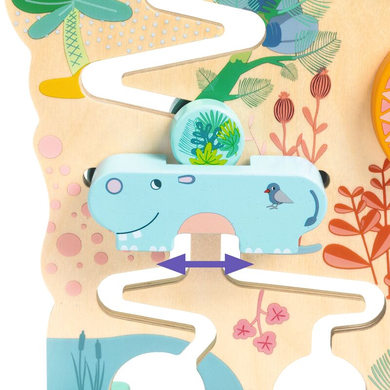 Cascadou Wooden Sliding Maze Puzzle by Djeco