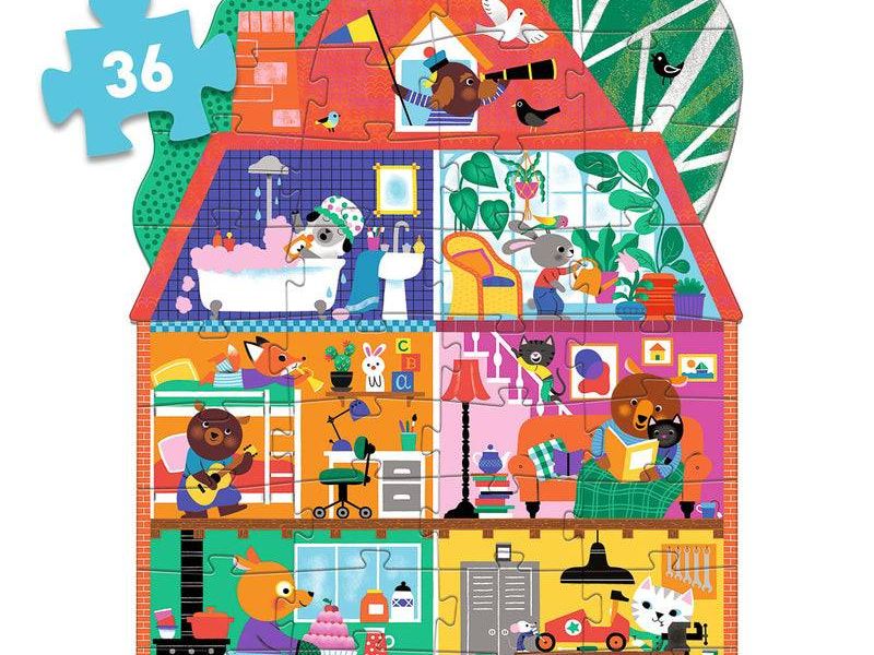Djeco DJ7169 - The Little Buddies 36pc Giant Puzzle