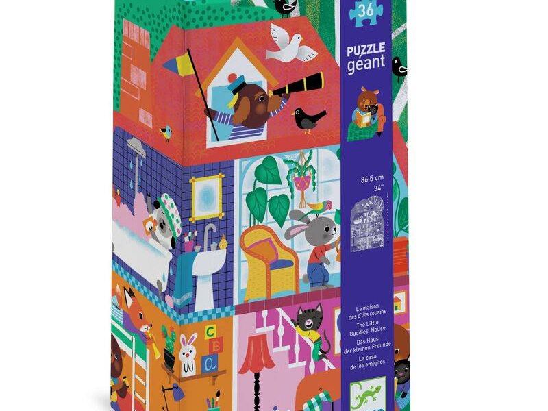 Djeco DJ7169 - The Little Buddies 36pc Giant Puzzle