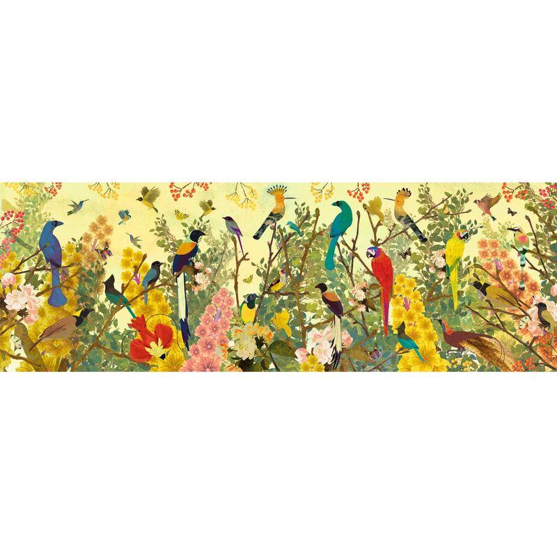 Peaceful Birds 1000 Piece Gallery Jigsaw Puzzle by Djeco