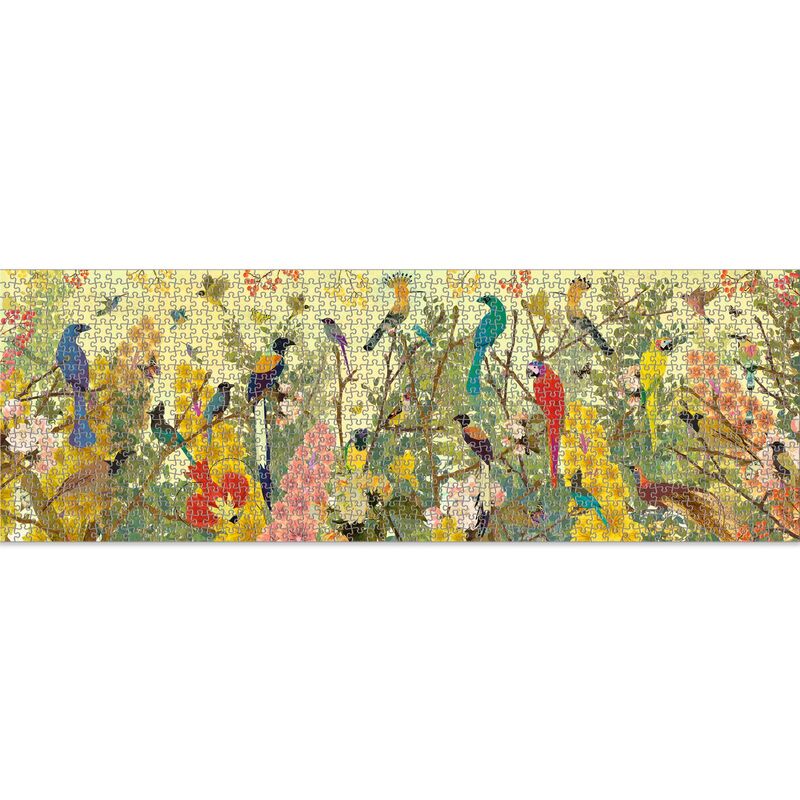 Peaceful Birds 1000 Piece Gallery Jigsaw Puzzle by Djeco