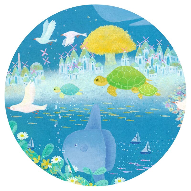 Dreamy Dreams 350 Piece Gallery Jigsaw Puzzle by Djeco