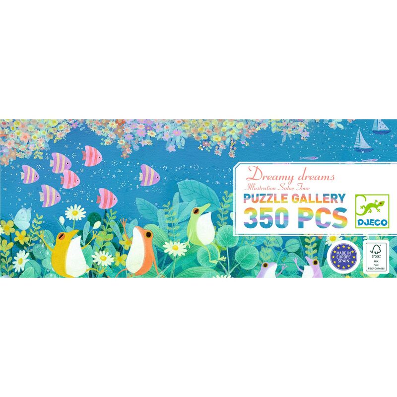 Dreamy Dreams 350 Piece Gallery Jigsaw Puzzle by Djeco