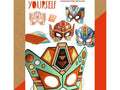 DJ7924 - Do It Yourself Super Robots Masks (Metallic Stickers)
