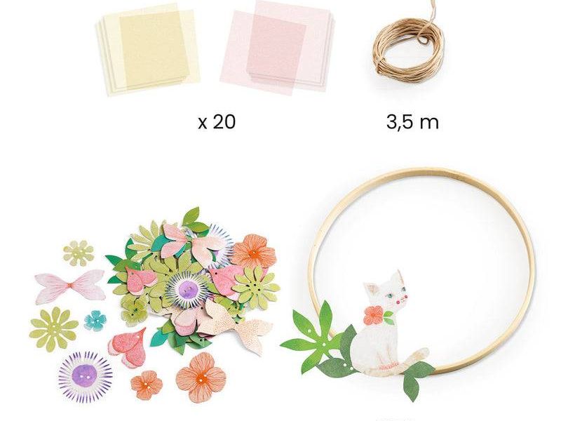 Djeco DJ7967 - Do It Yourself Dalia Wreath