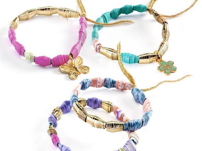 DJ7972 - Do It Yourself Chic and Golden Bracelets