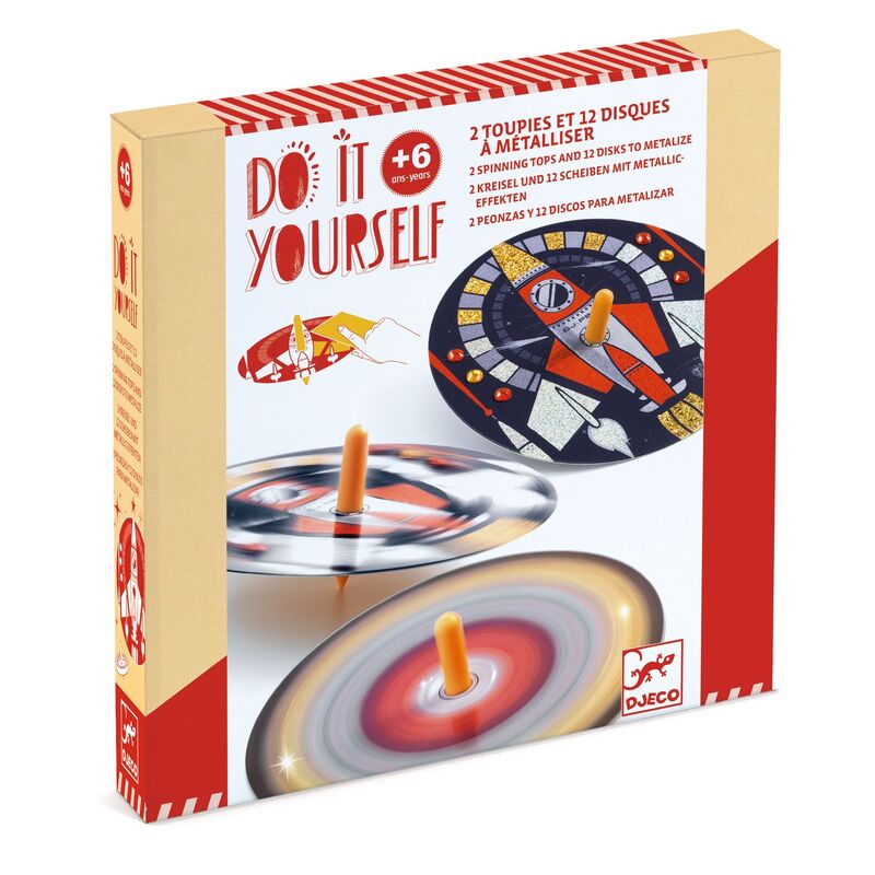 Do It Yourself Hypno Cosmos Spinning Tops DJ7987