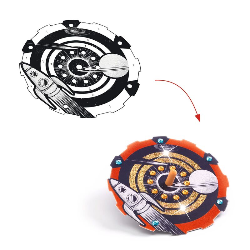 Do It Yourself Hypno Cosmos Spinning Tops DJ7987