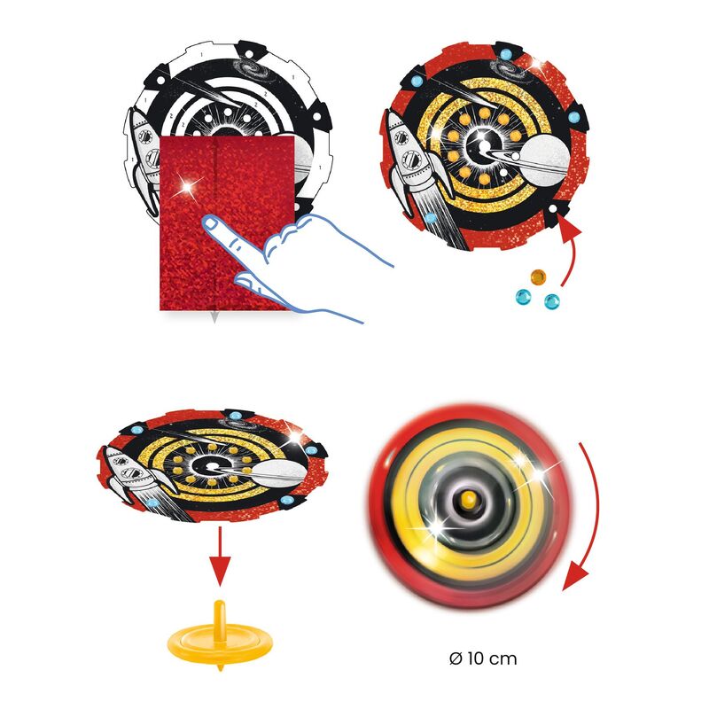 Do It Yourself Hypno Cosmos Spinning Tops DJ7987