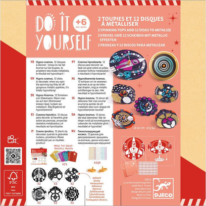 Do It Yourself Hypno Cosmos Spinning Tops DJ7987