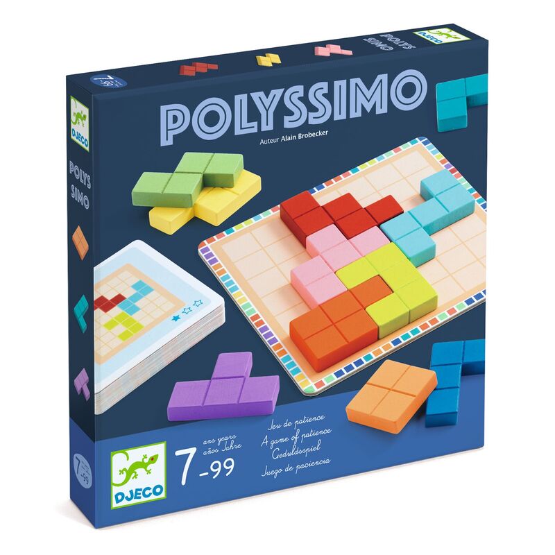 Polyssimo Sologic Game with 30 challenges by Djeco