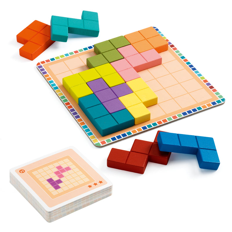 Polyssimo Sologic Game with 30 challenges by Djeco