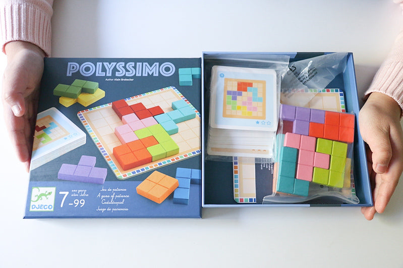 Polyssimo Sologic Game with 30 challenges by Djeco