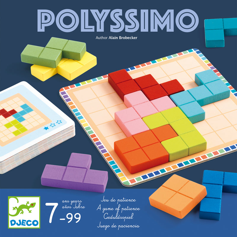 Polyssimo Sologic Game with 30 challenges by Djeco