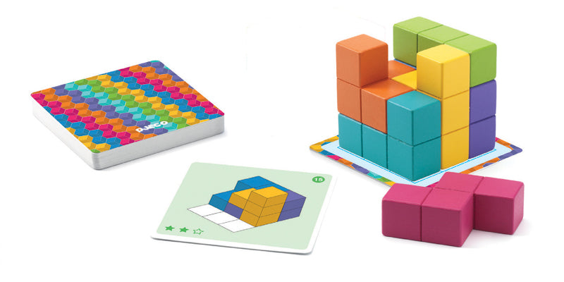 DJ8477 Cubissimo Sologic Game with 60 challenges