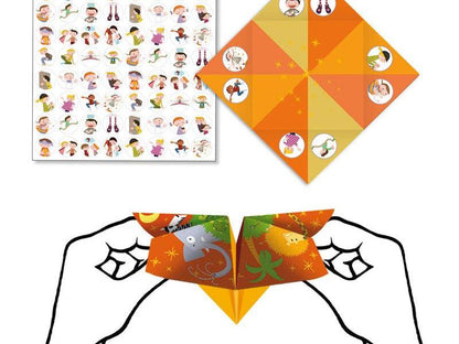 Djeco DJ8764 - Bird Game Origami