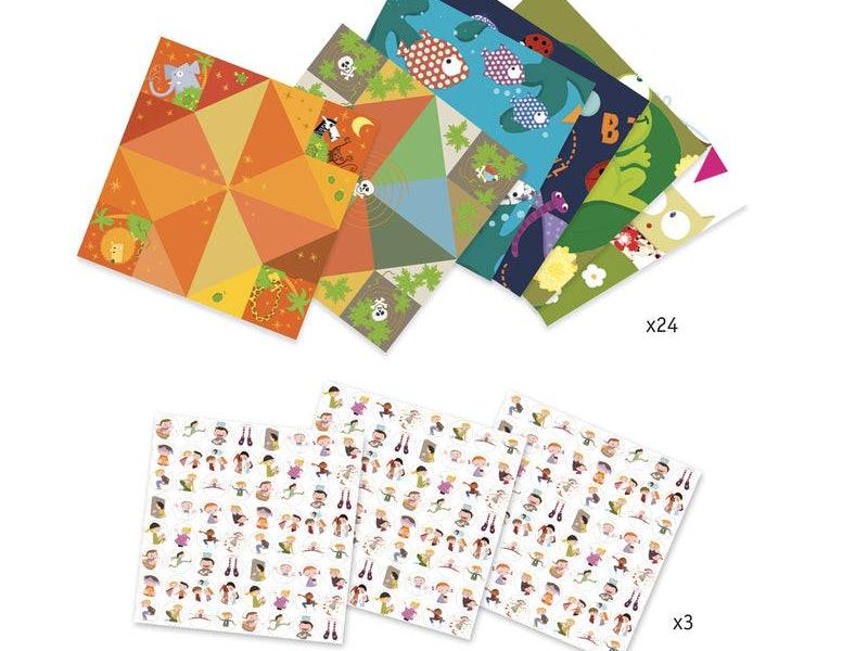 Djeco DJ8764 - Bird Game Origami