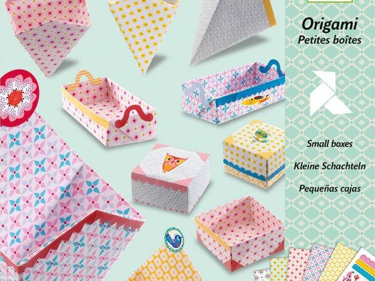 Djeco DJ8774 - Small Boxes Origami
