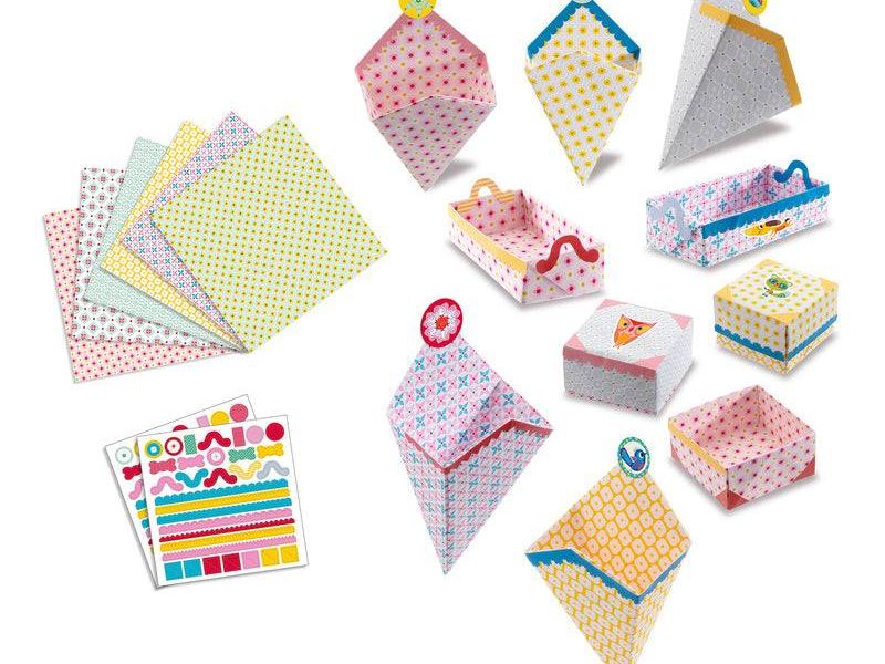 Djeco DJ8774 - Small Boxes Origami