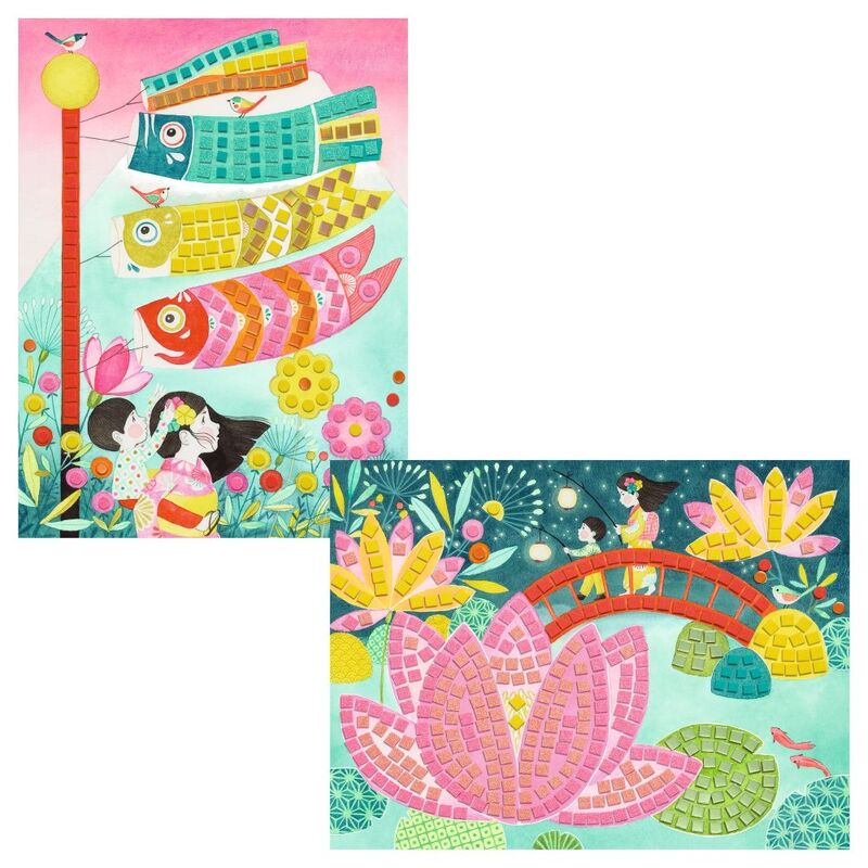 DJ9308 - Kyoto Japan Mosaics