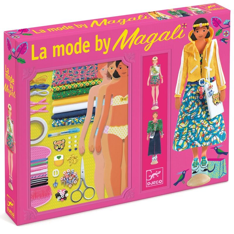 Fashion by Magali No Sew Fashion Design Craft Kit by Djeco