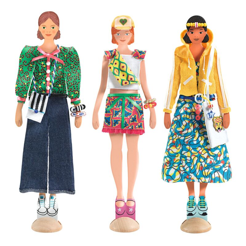 Fashion by Magali No Sew Fashion Design Craft Kit by Djeco