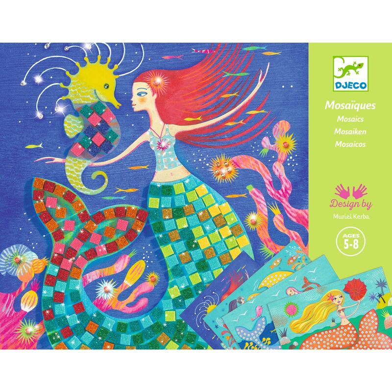 The Mermaid's Song Mosaic Kit by Djeco