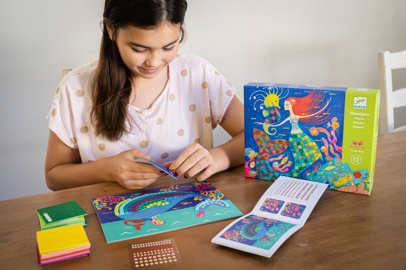 The Mermaid's Song Mosaic Kit by Djeco
