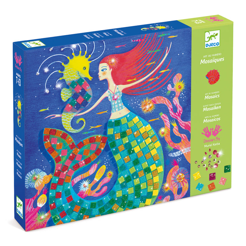 The Mermaid's Song Mosaic Kit by Djeco