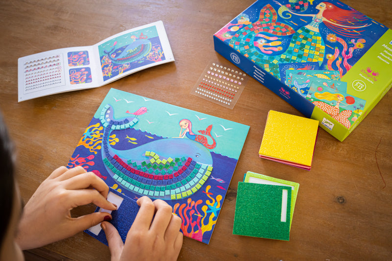 The Mermaid's Song Mosaic Kit by Djeco