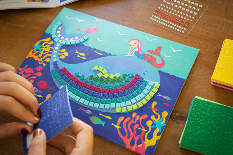 The Mermaid's Song Mosaic Kit by Djeco