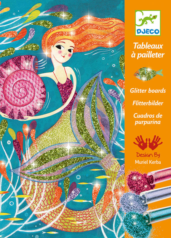 Mermaids Glitter Boards - DJ9507