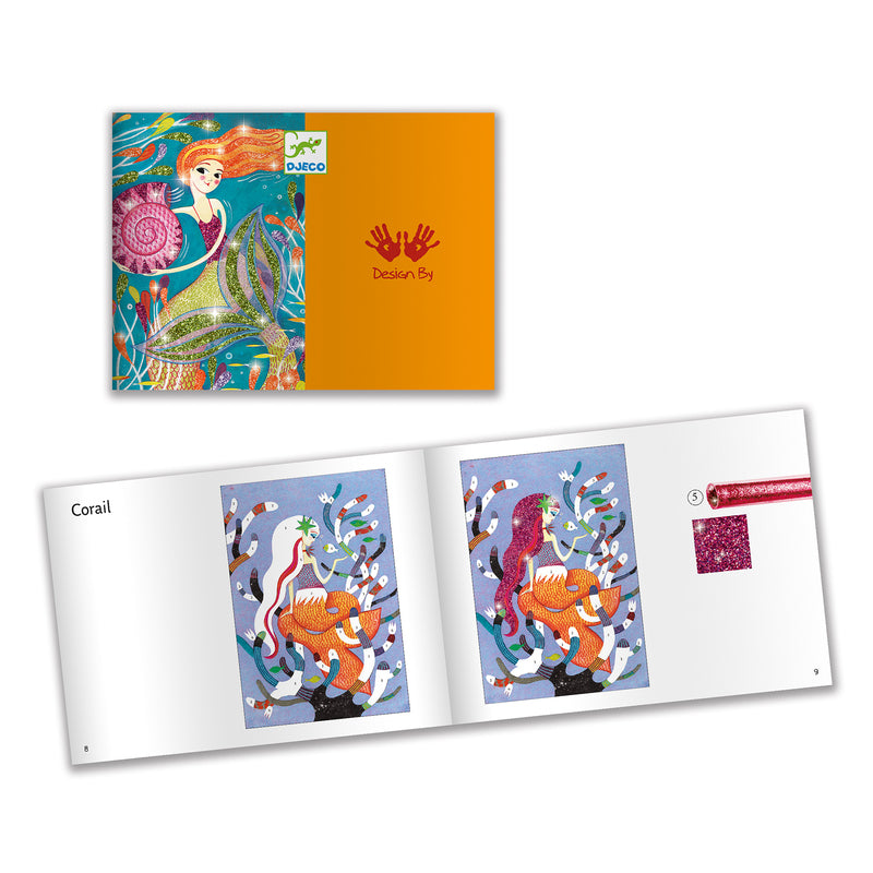 Mermaids Glitter Boards - DJ9507