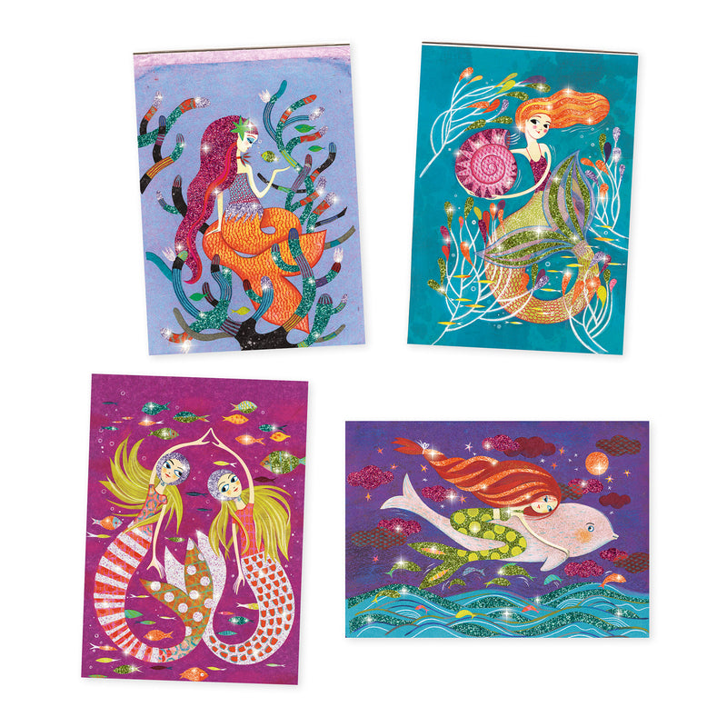 Mermaids Glitter Boards - DJ9507
