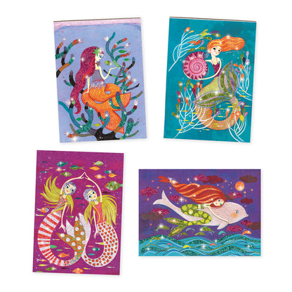 Mermaids Glitter Boards - DJ9507