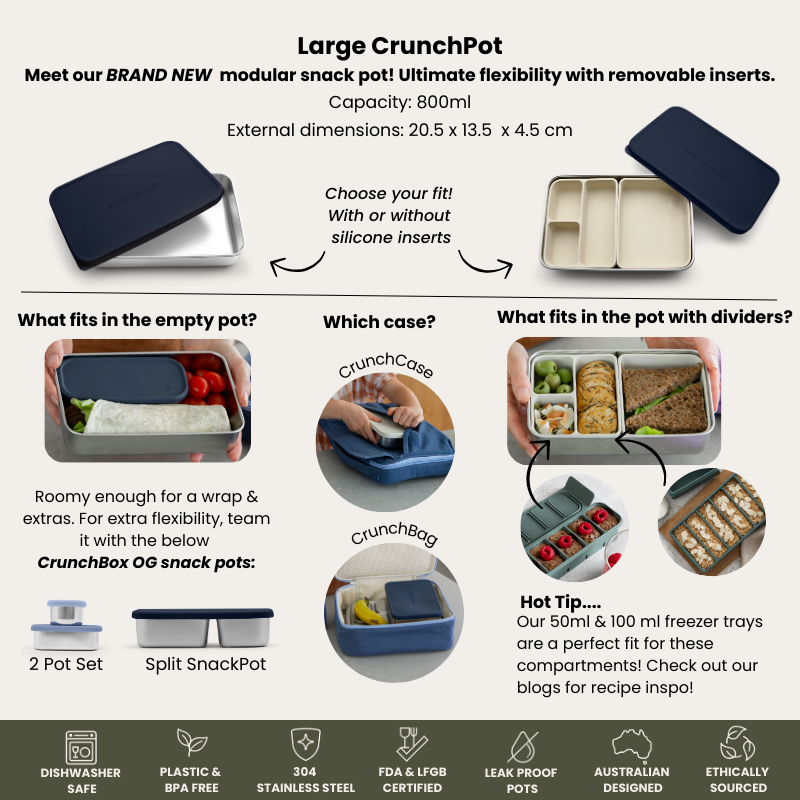 Seed and Sprout Large CrunchPot 800ml
