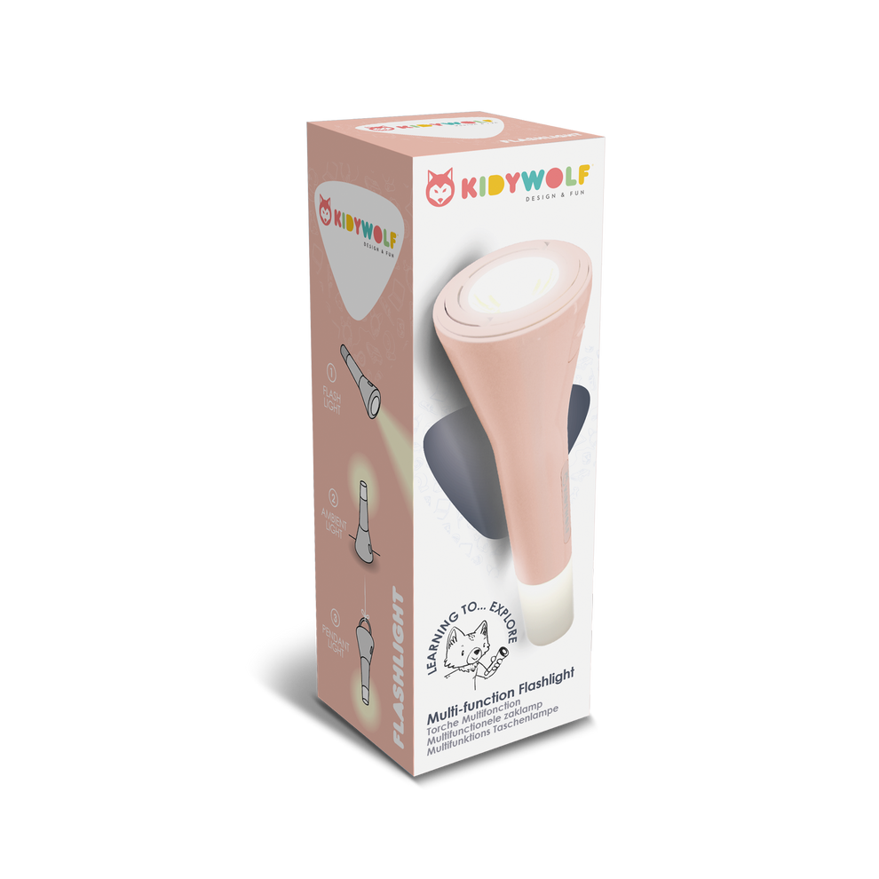 KidyWolf flashlight Pink