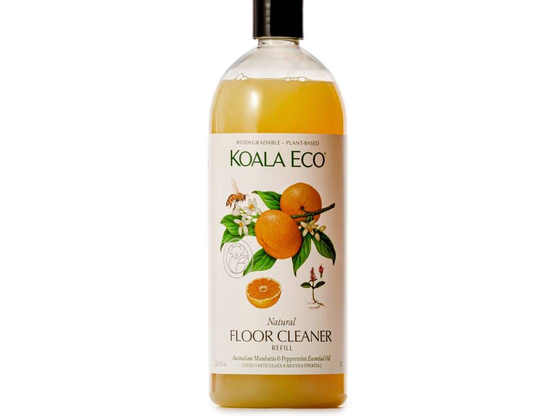 Koala Eco Mandarin, Peppermint Essential Oil Floor Cleaner - Refill