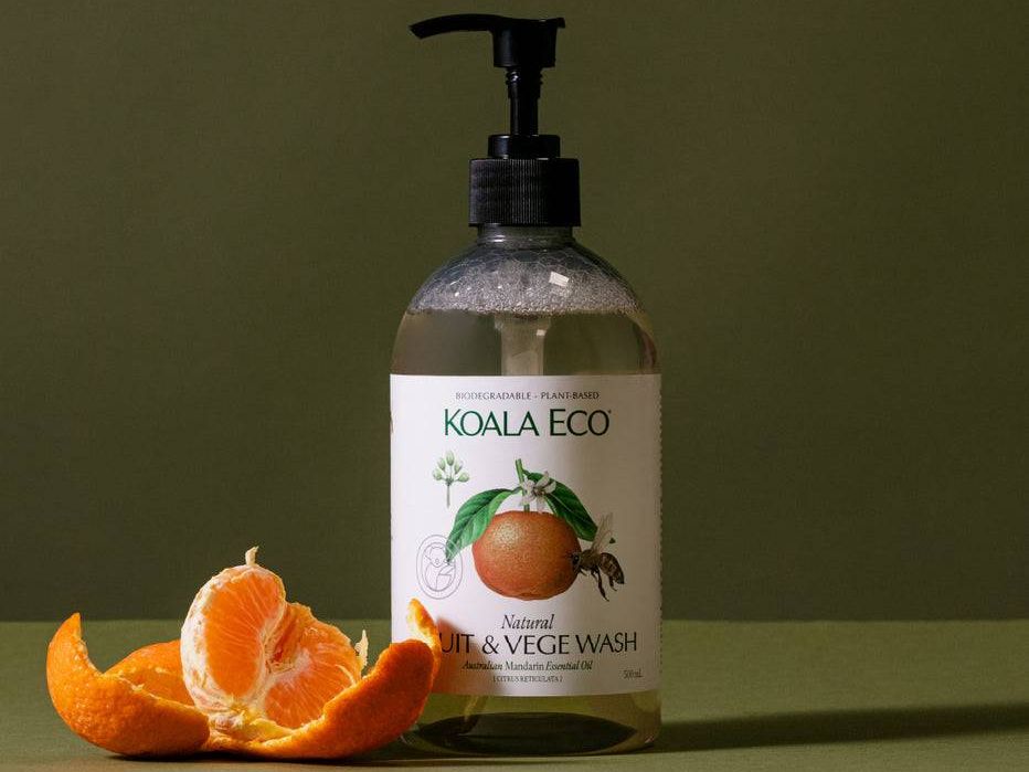 Koala Eco Mandarin Essential Oil Fruit & Vege Wash