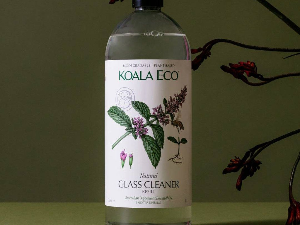 Koala Eco Peppermint Essential Oil Glass Cleaner - Refill