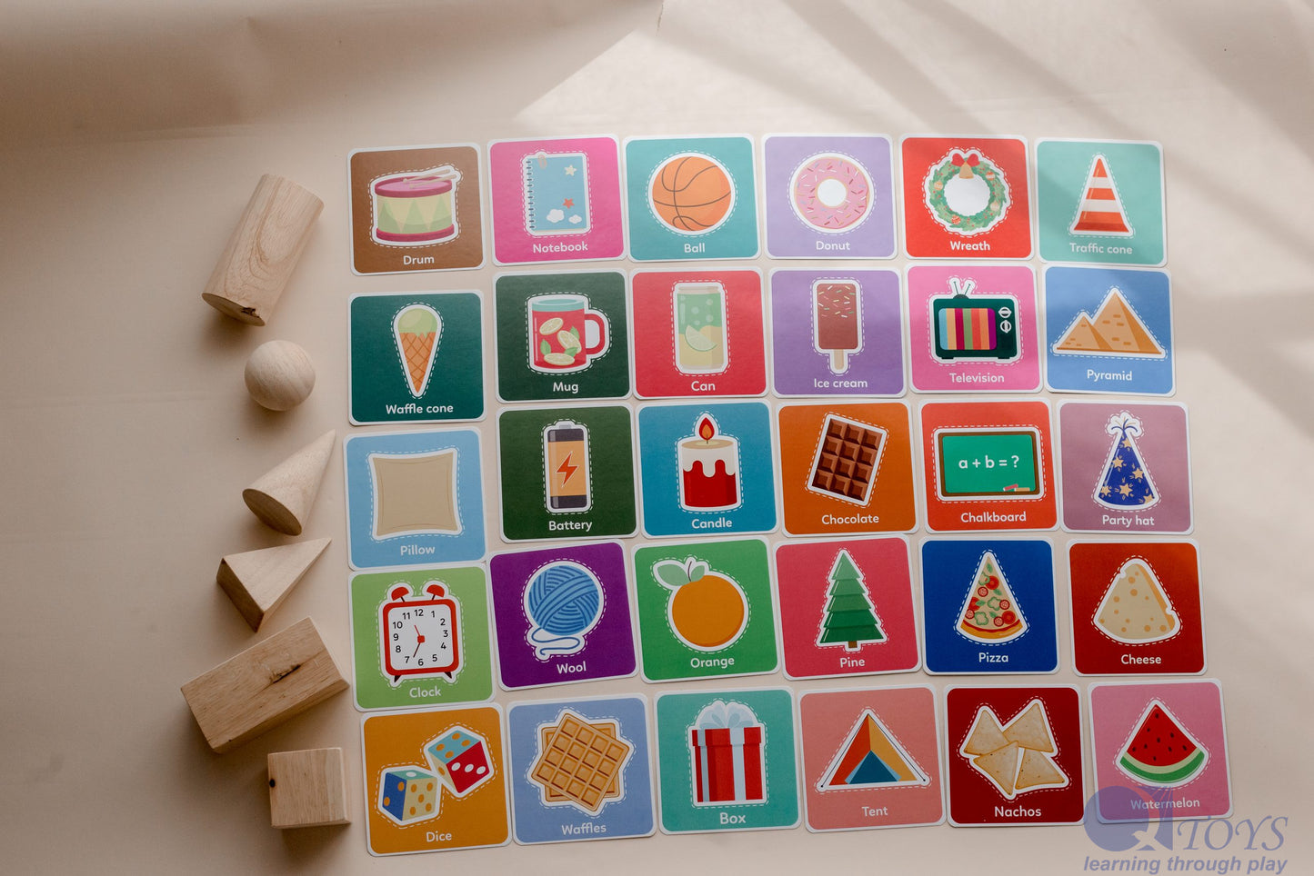 Qtoys 3D Geo Shape Learning kit