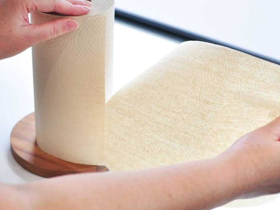 Eco Cheeks Unbleached Bamboo Paper Towel - 12 Rolls