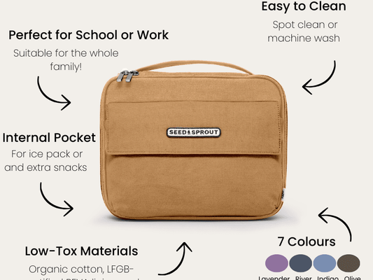 Insulated CrunchCase Lunch Bag 4L Ginger