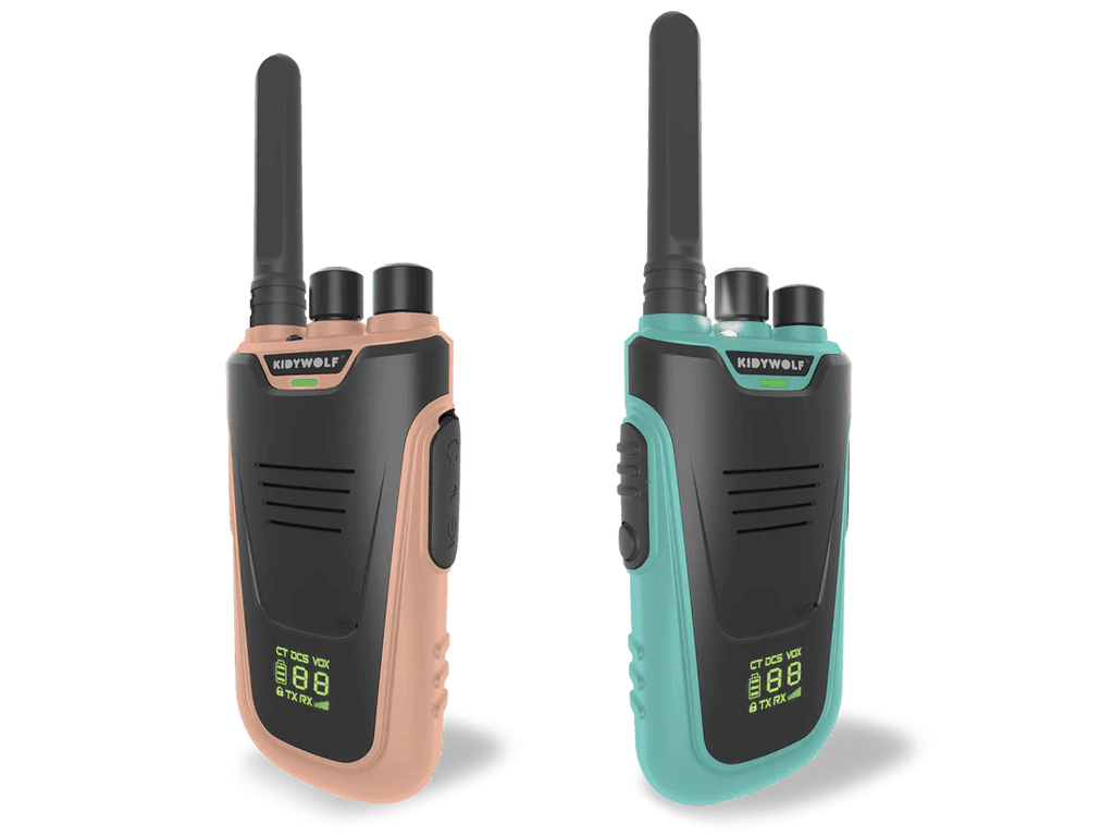 Kidywolf Kidytalk Long Range Walkie Talkie Natural-Cyan